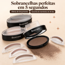 Kit Browvana para Sobrancelhas com Carimbo e 3 Moldes
