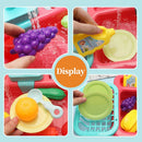 Conjunto de pia de cozinha infantil elétrica